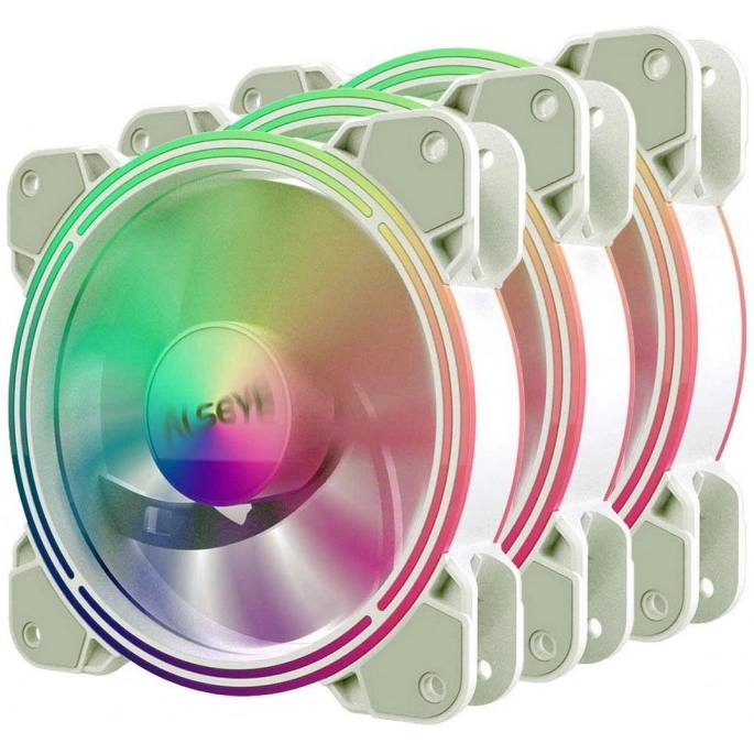 Комплект вентиляторов для корпуса ALSEYE Halo 4.0-W kit. Фото 1