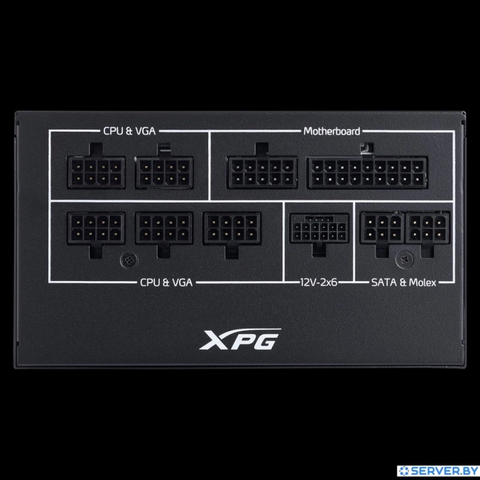 Блок питания ADATA XPG Core Reactor II VE 850W COREREACTORIIVE850G-BKCEU. Фото 2