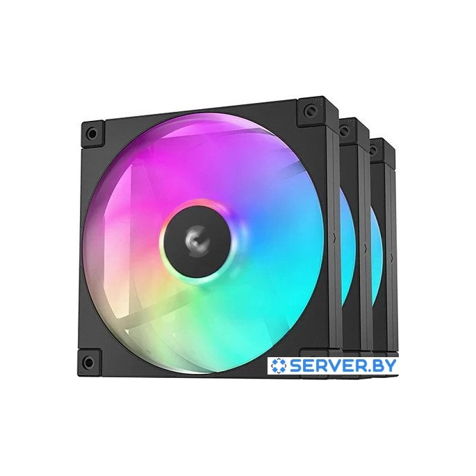 Комплект вентиляторов для корпуса DeepCool FD14 ARGB R-FD14-BKAPN3-G. Фото1