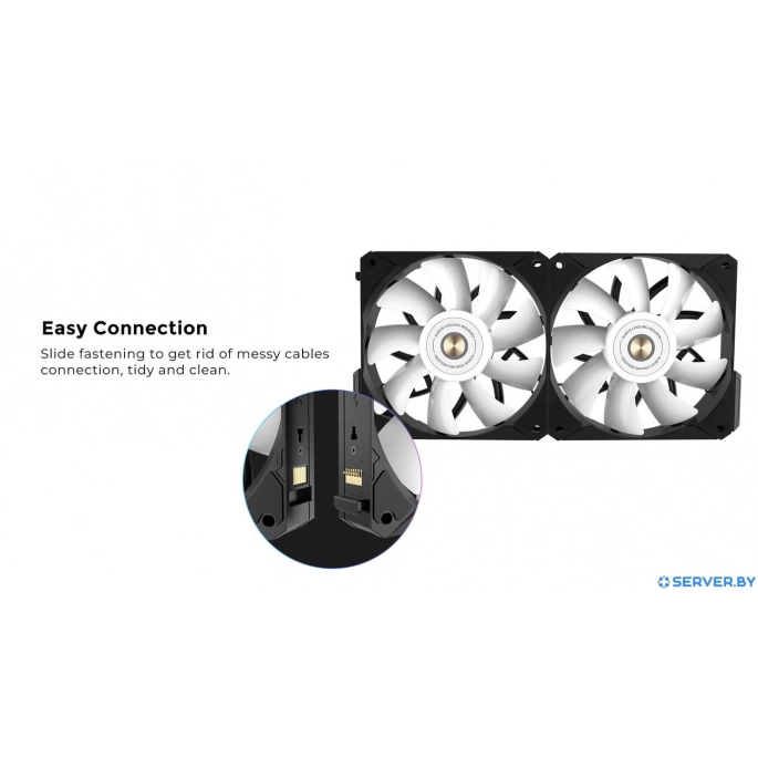 Комплект вентиляторов для корпуса ALSEYE I12B-K10. Фото 4