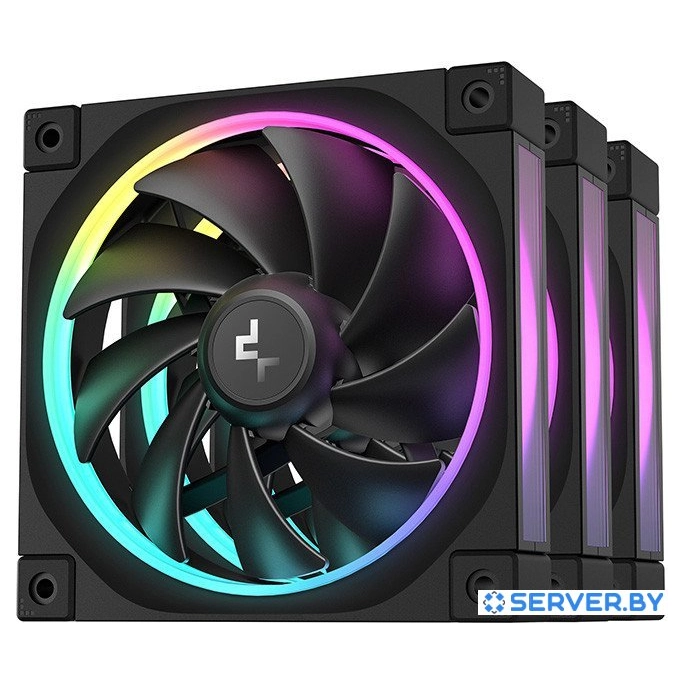 Комплект вентиляторов для корпуса DeepCool FL12-3 IN 1 R-FL12-BKAPN3-G. Фото1