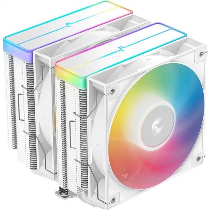 Кулер для процессора DeepCool AG620 WH ARGB V2 R-AG620-WHAMMN-GJD. Фото1