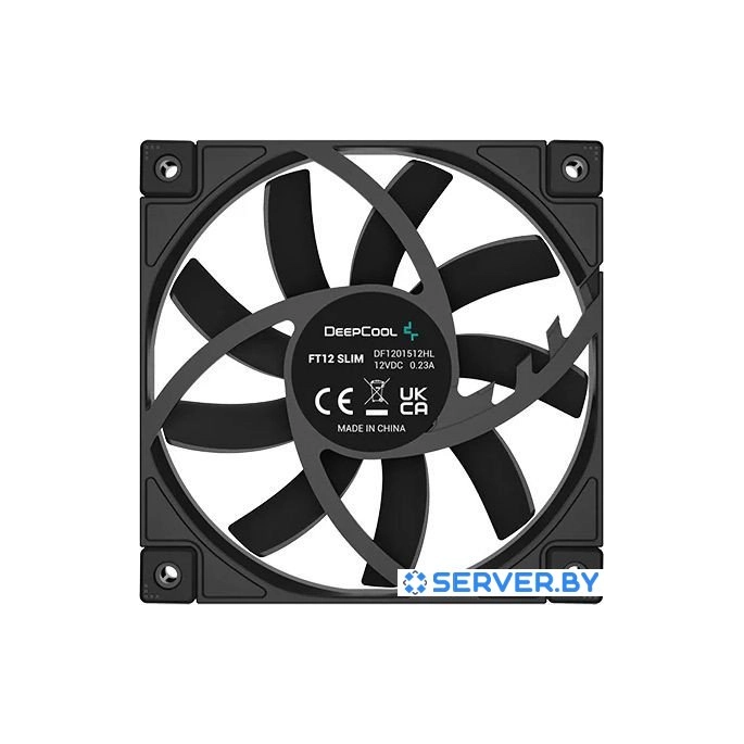 Вентилятор для корпуса DeepCool FT12 Slim R-FT12SLIM-BKWPN1-G. Фото 4