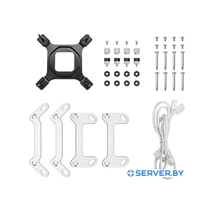 Система жидкостного охлаждения для процессора DeepCool Mystique 240 WH ARGB R-LX240-WHDSNMCP-G-1. Фото 5