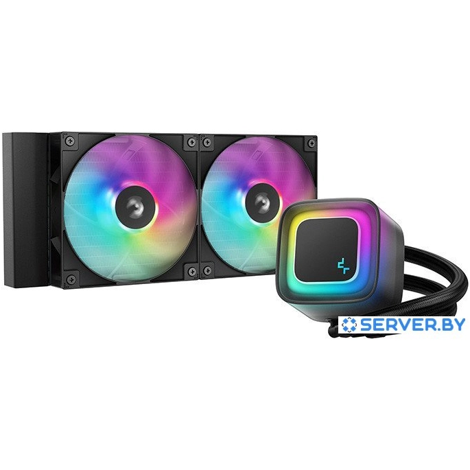 Система жидкостного охлаждения для процессора DeepCool LE240 V2 R-LE240-BKAMMC-G-2. Фото 1