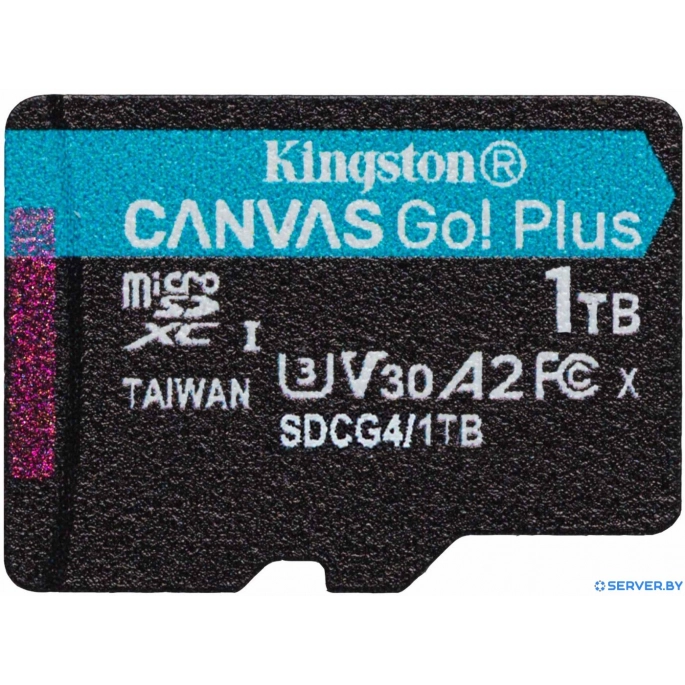 Карта памяти Kingston Canvas Go! microSDXC 1TB SDCG4/1TBSP. Фото1