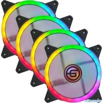 Комплект вентиляторов для корпуса Ginzzu 12LB4 (4 шт.)