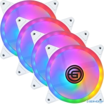 Комплект вентиляторов для корпуса Ginzzu 12LW4 (4 шт.)
