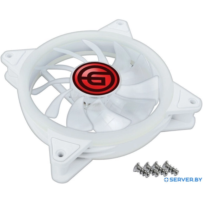 Комплект вентиляторов для корпуса Ginzzu 12LW4 (4 шт.). Фото 4