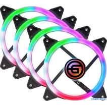 Комплект вентиляторов для корпуса Ginzzu 12RR4 (4 шт.)