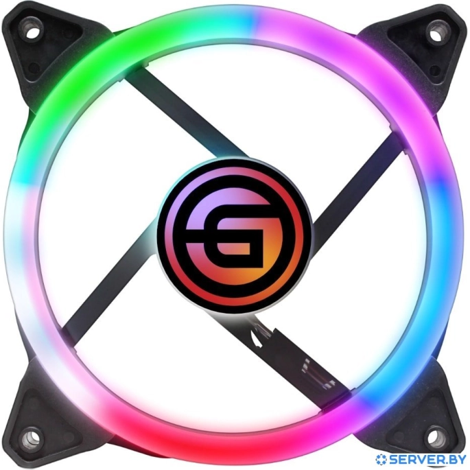 Комплект вентиляторов для корпуса Ginzzu 12RR4 (4 шт.). Фото 2