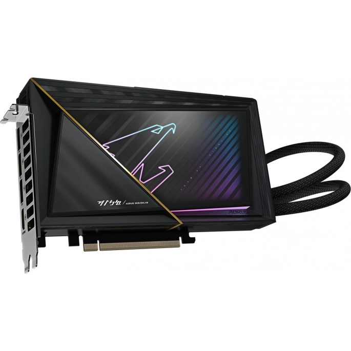 Видеокарта Gigabyte Aorus GeForce RTX 5080 Xtreme Waterforce 16G GV-N5080AORUSX W-16GD. Фото3