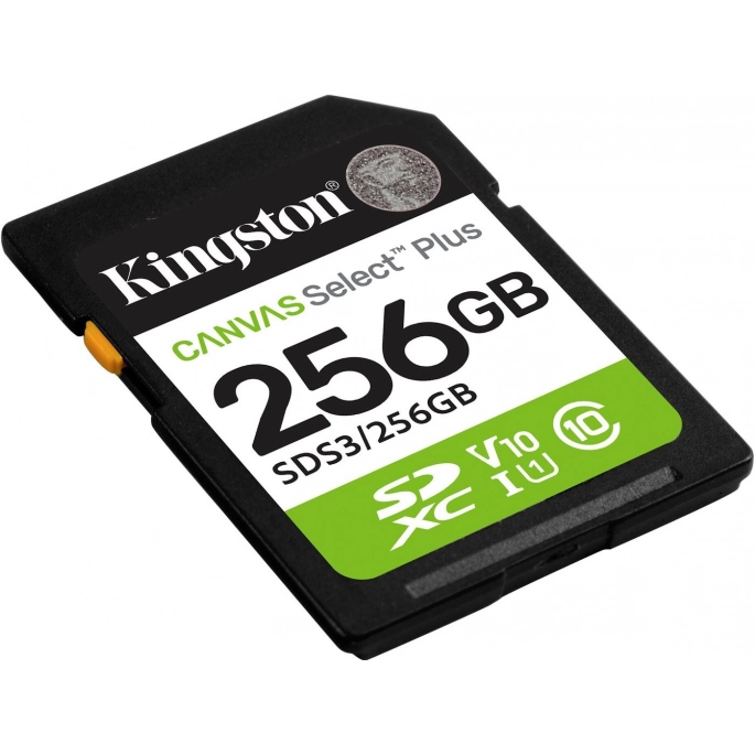 Карта памяти Kingston Canvas Select Plus SDXC 256GB SDS3/256GB. Фото2