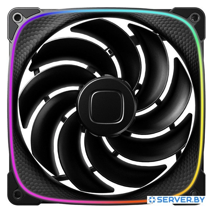 Вентилятор для корпуса Geometric Future Squama 2503R-14 (черный). Фото 1