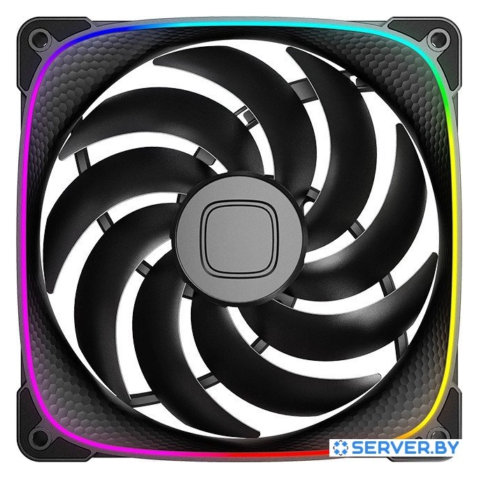 Вентилятор для корпуса Geometric Future Squama 2503-14 (черный). Фото 1