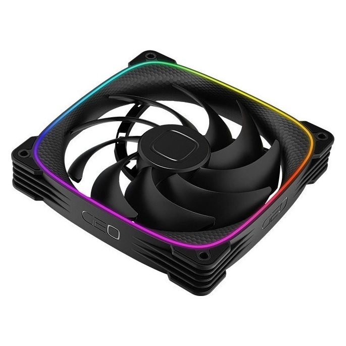 Вентилятор для корпуса Geometric Future Squama 2503-14 (черный). Фото 4