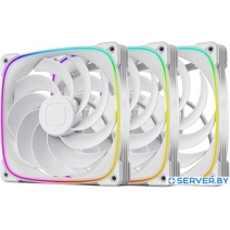 Комплект вентиляторов для корпуса Geometric Future Squama 2503R-14 Triple Pack (белый)