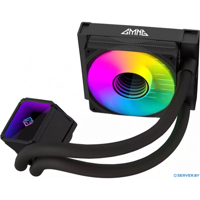 Система жидкостного охлаждения для процессора GMNG GG-LC120ARGB1-BK. Фото 2