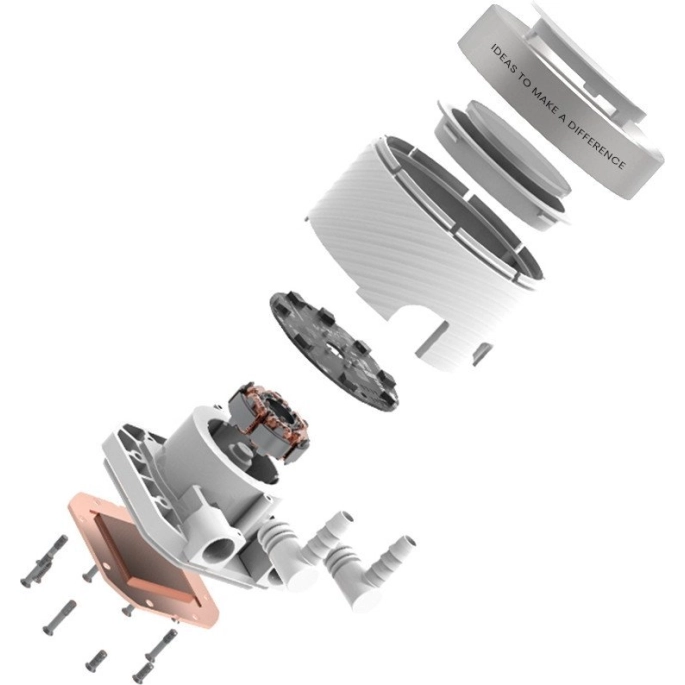 Система жидкостного охлаждения для процессора ID-Cooling FX360 INF White. Фото 5