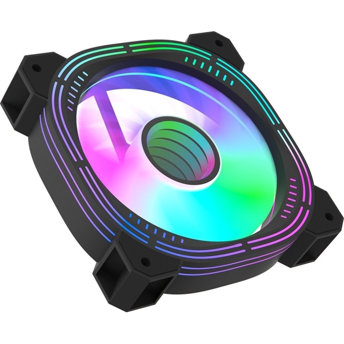 Вентилятор для корпуса Formula Nulight 12BK Reverse ARGB. Фото 3