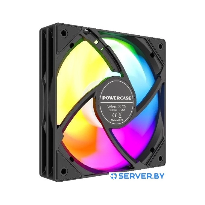 Вентилятор для корпуса Powercase M53-12 ARGB. Фото 5