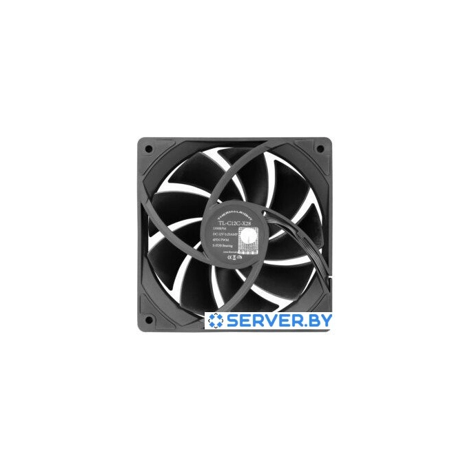 Вентилятор для корпуса Thermalright TL-C12C-X28 (черный). Фото 2