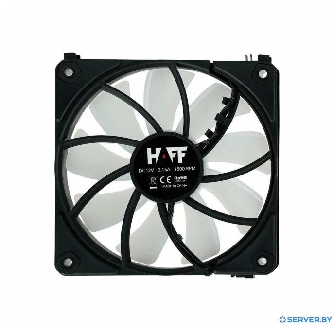 Вентилятор для корпуса HAFF UF120 (черный). Фото 2