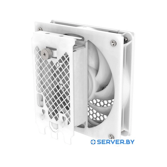 Вентилятор для корпуса SilverStone FDP02 (белый). Фото 1