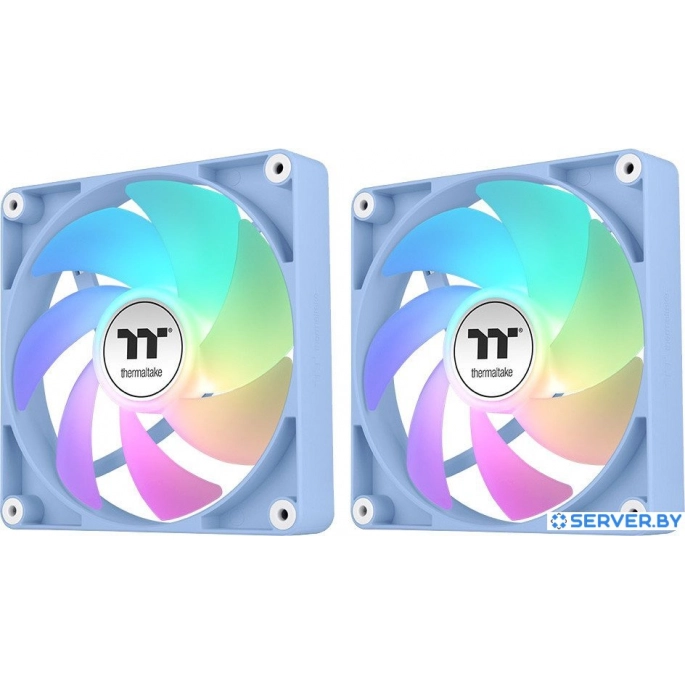 Набор вентиляторов Thermaltake CT120 Sync ARGB 2-Fan Pack CL-F202-PL12BU-A. Фото 1