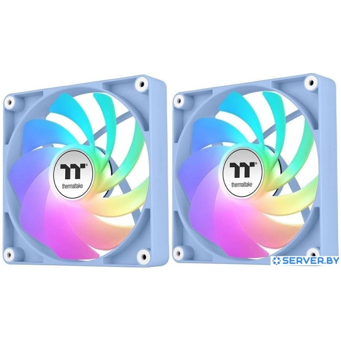 Набор вентиляторов Thermaltake CT120 Sync Reverse ARGB 2-Fan Pack CL-F200-PL12BU-A. Фото 1