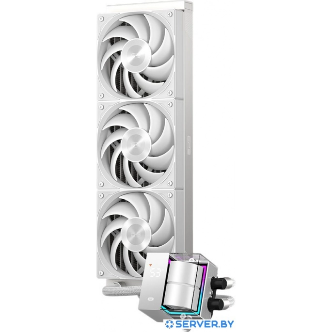 Система жидкостного охлаждения для процессора PCCooler DS360 (белый). Фото 1