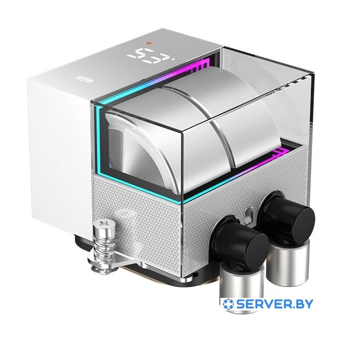 Система жидкостного охлаждения для процессора PCCooler DS360 (белый). Фото 5