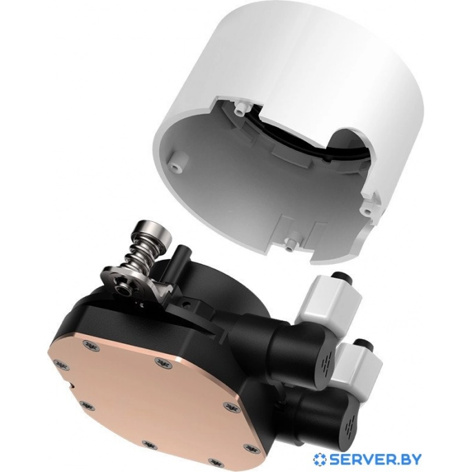 Система жидкостного охлаждения для процессора PCCooler DA360 ARGB (белый). Фото 4