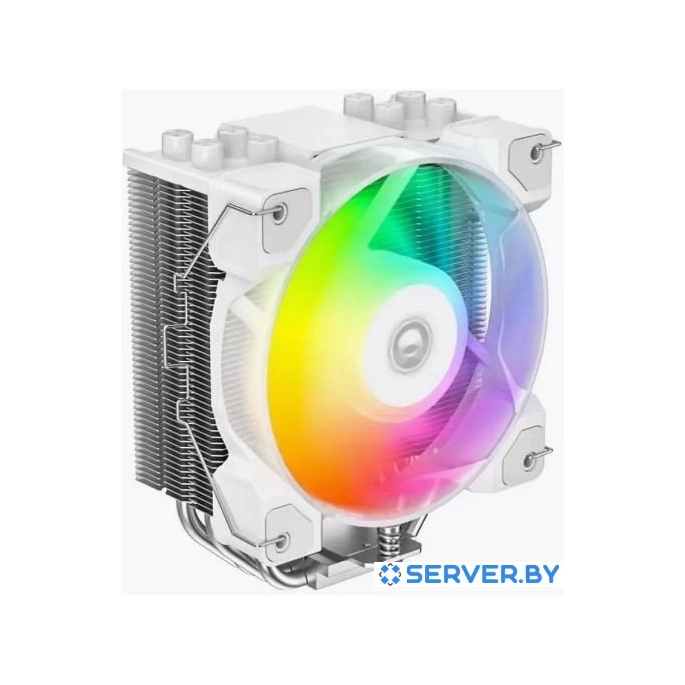 Кулер для процессора ID-Cooling SE-214-XT DF ARGB White. Фото 1