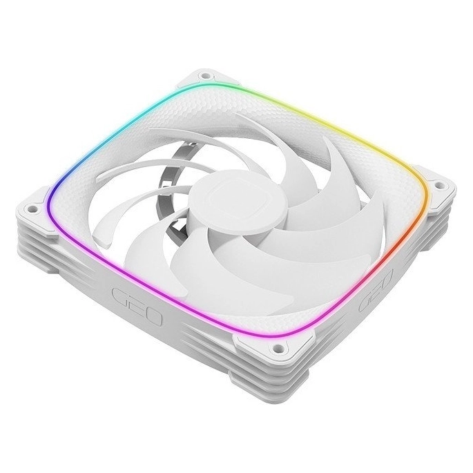 Комплект вентиляторов для корпуса Geometric Future Squama 2503-14 Triple Pack (белый). Фото 4
