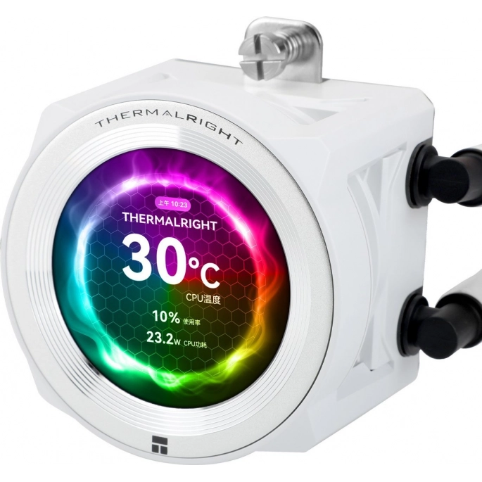 Система жидкостного охлаждения для процессора Thermalright Core Vision 360 ARGB (белый). Фото2