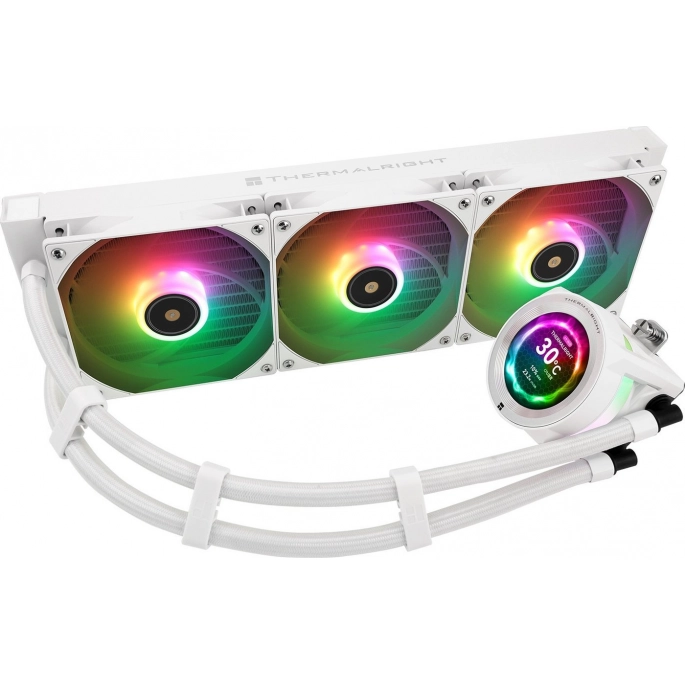 Система жидкостного охлаждения для процессора Thermalright Core Vision 360 ARGB (белый). Фото3