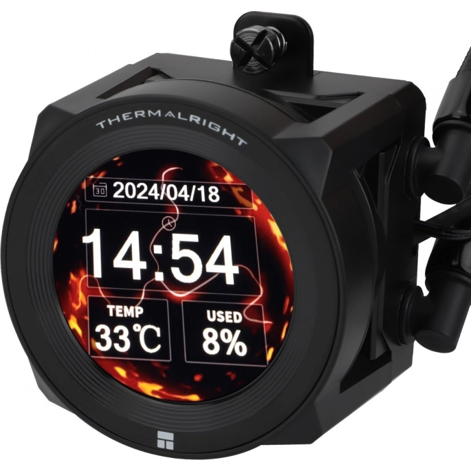 Система жидкостного охлаждения для процессора Thermalright Core Vision 360 ARGB (черный). Фото 2