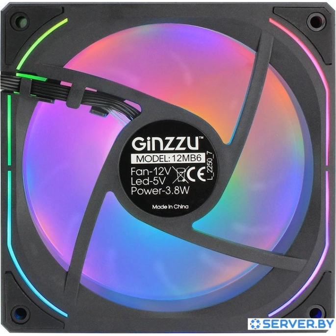 Вентилятор для корпуса Ginzzu 12MB6. Фото 2