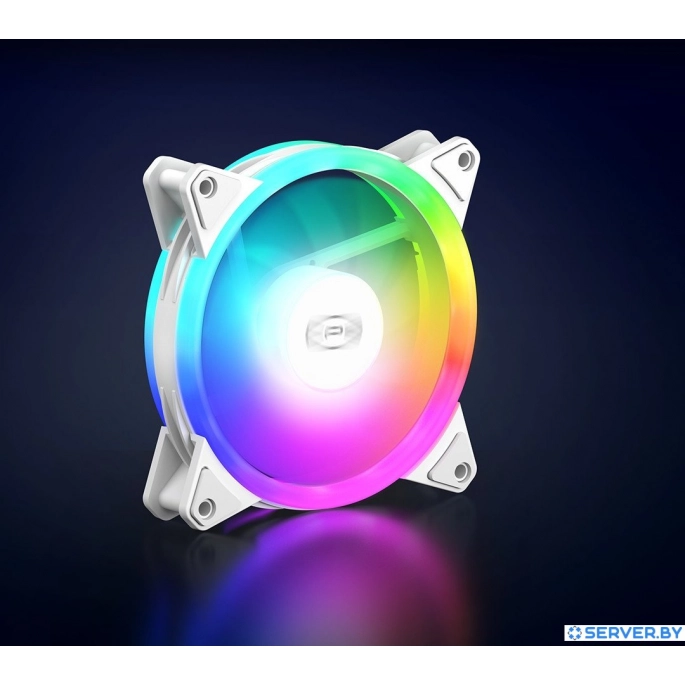 Вентилятор для корпуса PCCooler F3 T120 ARGB (белый). Фото4