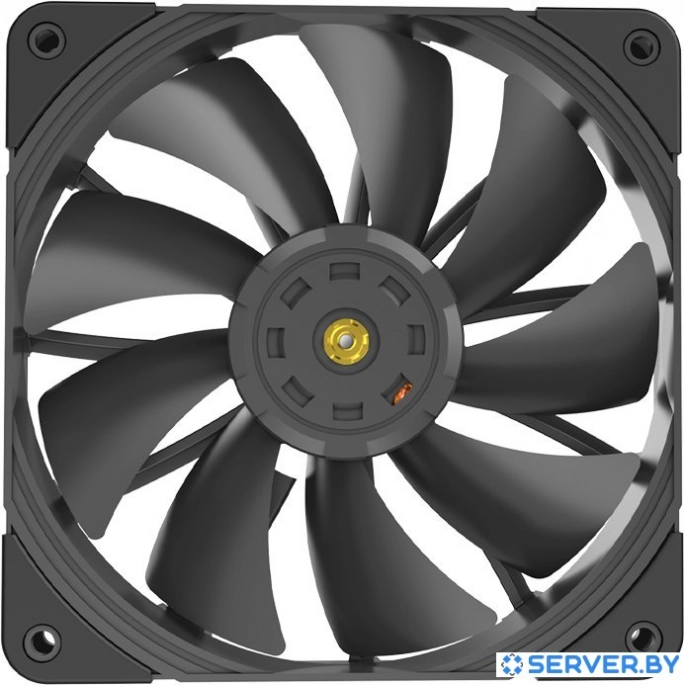 Вентилятор для корпуса PCCooler P120 Pro (черный). Фото 1