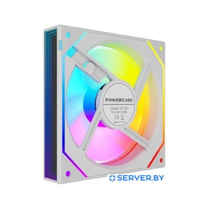 Вентилятор для корпуса Powercase M52-12W ARGB. Фото 5