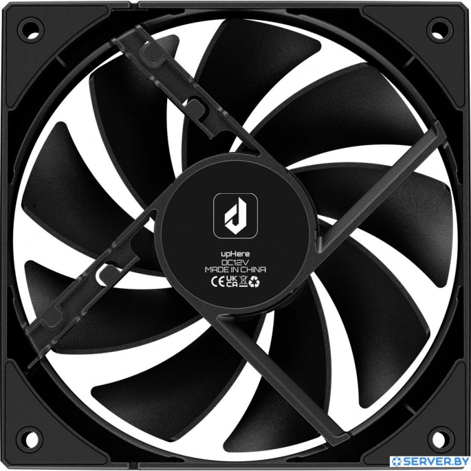 Вентилятор для корпуса upHere U3K1 (черный). Фото 5