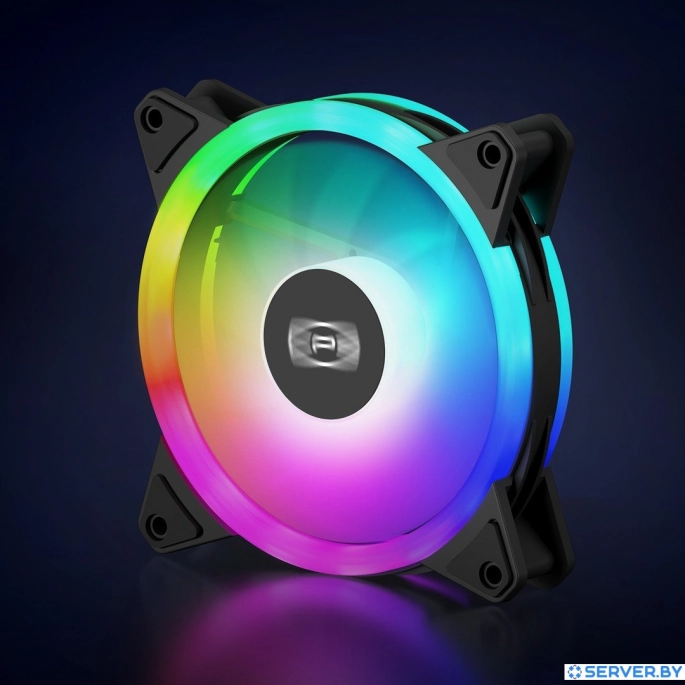 Вентилятор для корпуса PCCooler F3 T120 ARGB (черный). Фото4