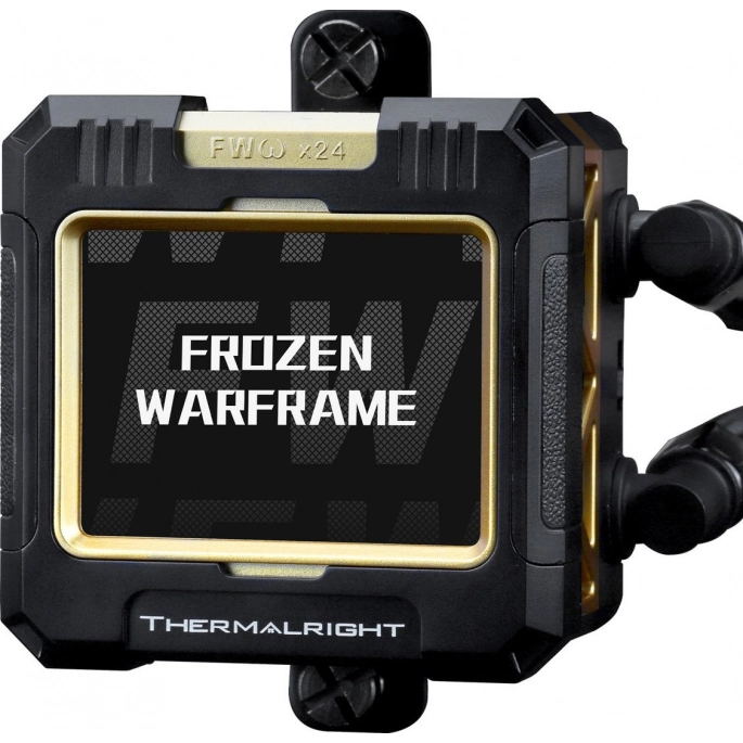 Система жидкостного охлаждения для процессора Thermalright Frozen Warframe 420 ARGB (черный). Фото2