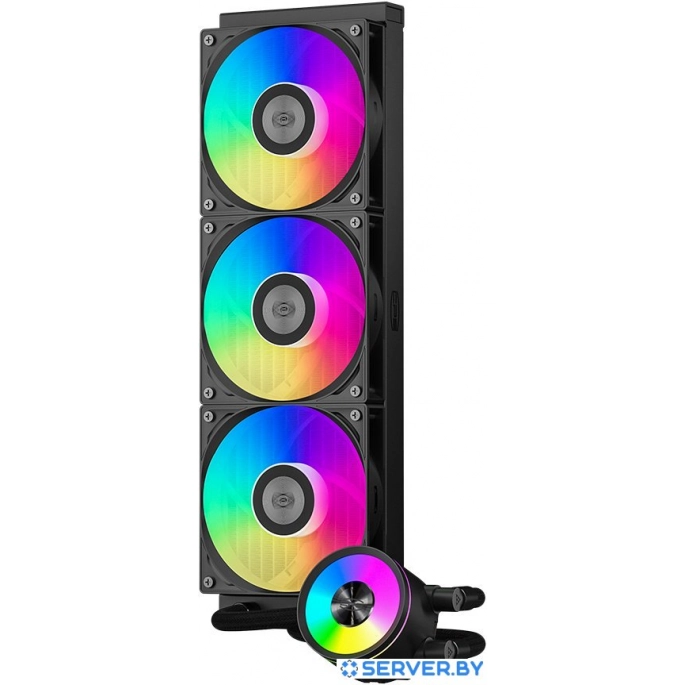 Система жидкостного охлаждения для процессора PCCooler DA360 Pro ARGB (черный). Фото 1