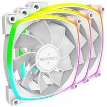 Комплект вентиляторов для корпуса Montech RX120 PWM 3 IN 1 (белый)