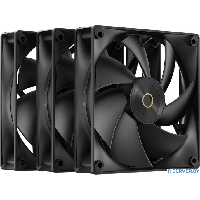 Комплект вентиляторов для корпуса Ocypus Delta F12 BK 3IN1. Фото 1