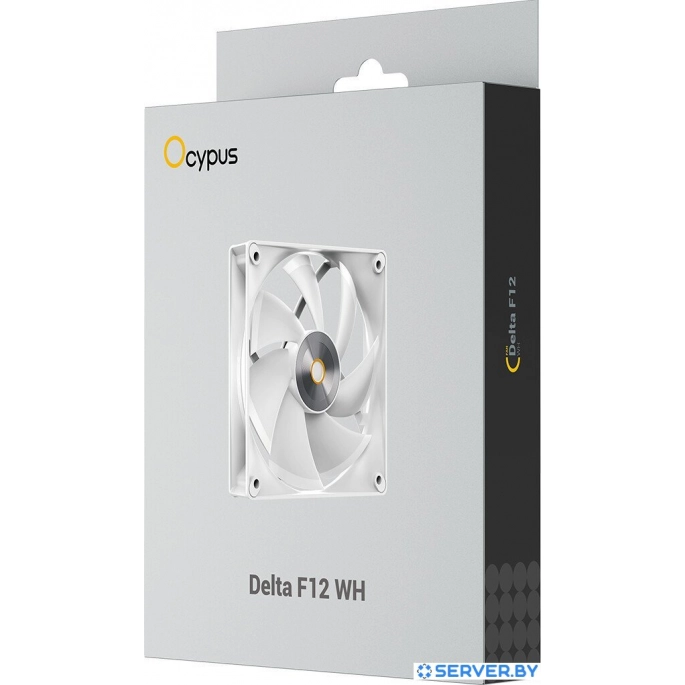 Вентилятор для корпуса Ocypus Delta F12 WH. Фото 5