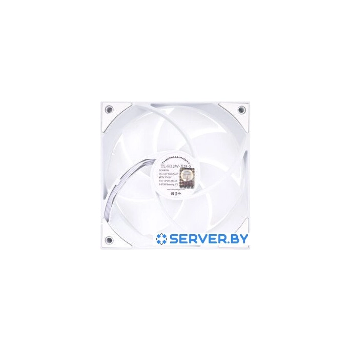 Вентилятор для корпуса Thermalright TL-H12W-X28-S (белый). Фото 2